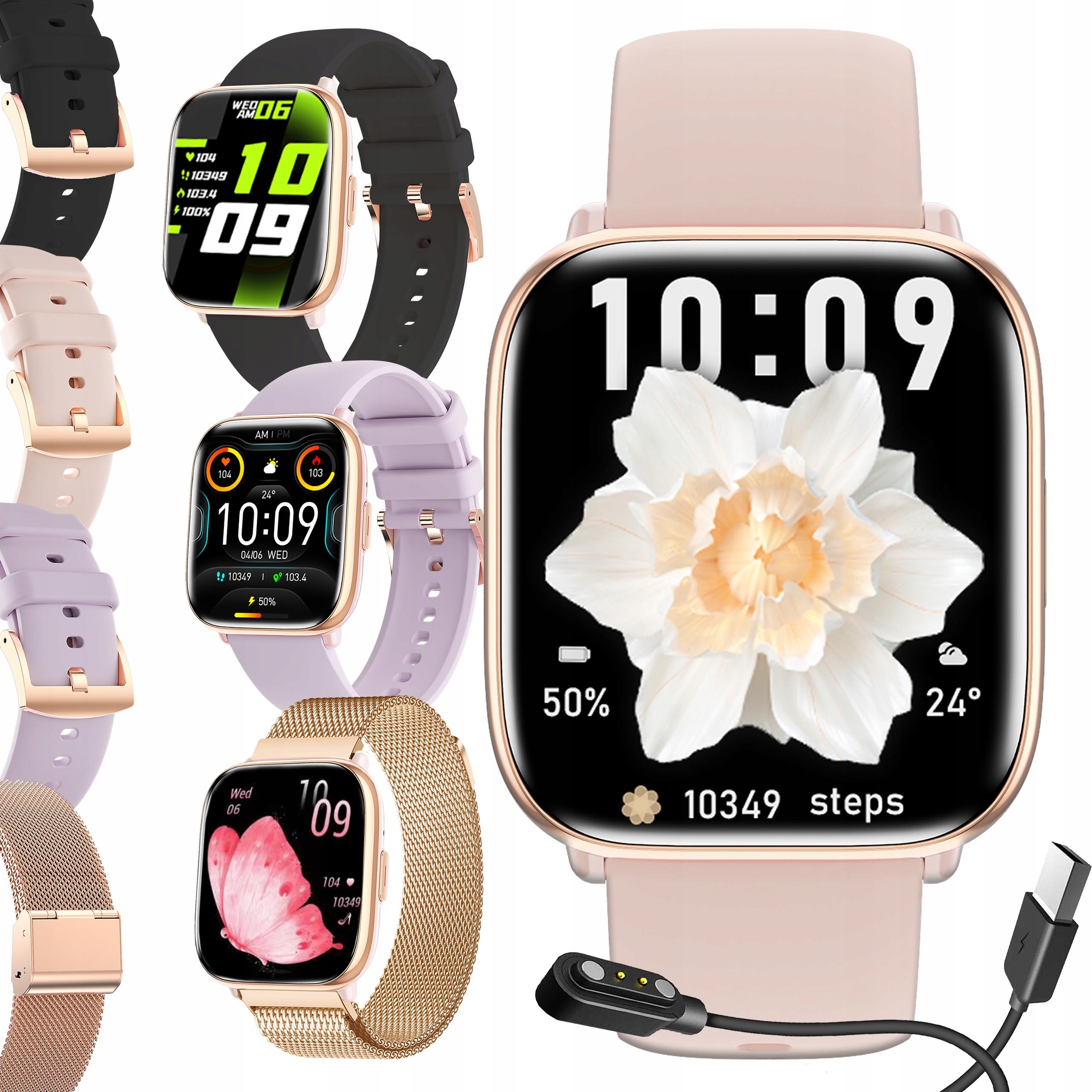 WonderWatch Smart Watch Wonderfit Xi6 gold + 5 ďalších produktov